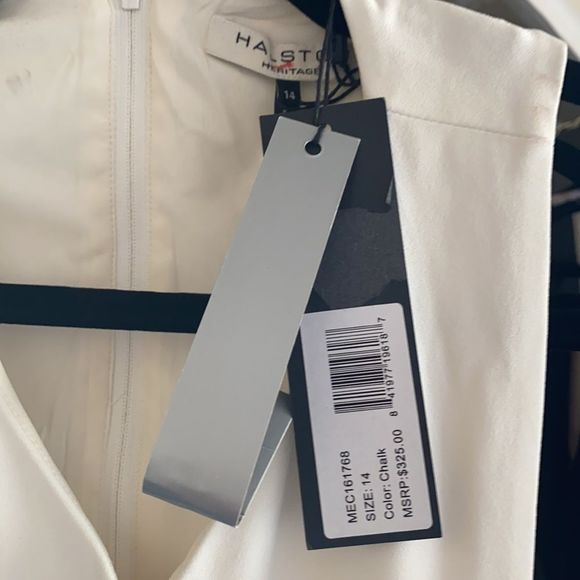 Halston Heritage AsimetricCutout Crepe Gown - Picture 8 of 9